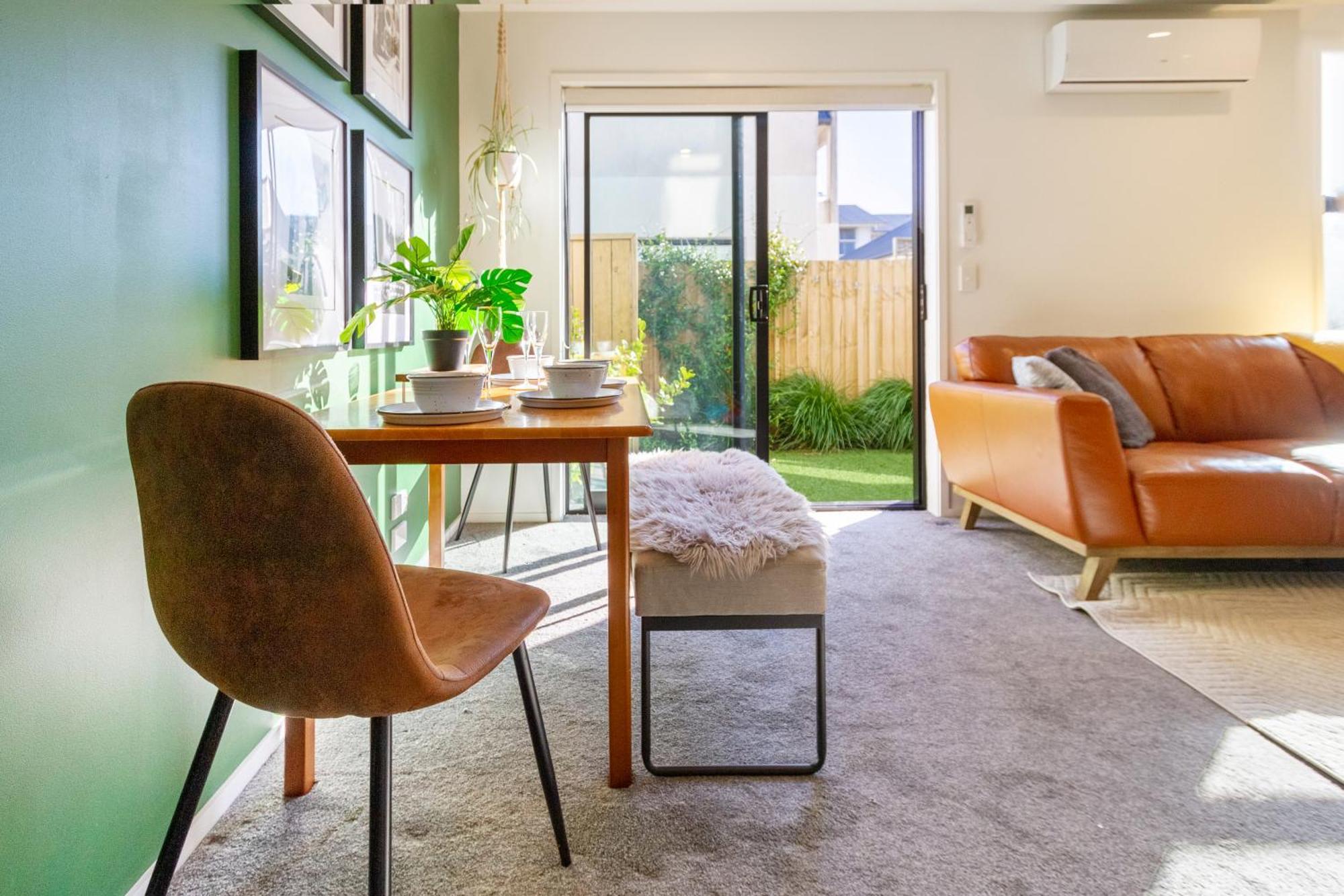 Gorgeous In Green - 2 Bed Central Oasis W/King Bed Christchurch Exteriér fotografie